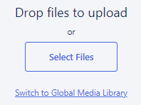 [[Screenshot of the switch to global media library link]]
